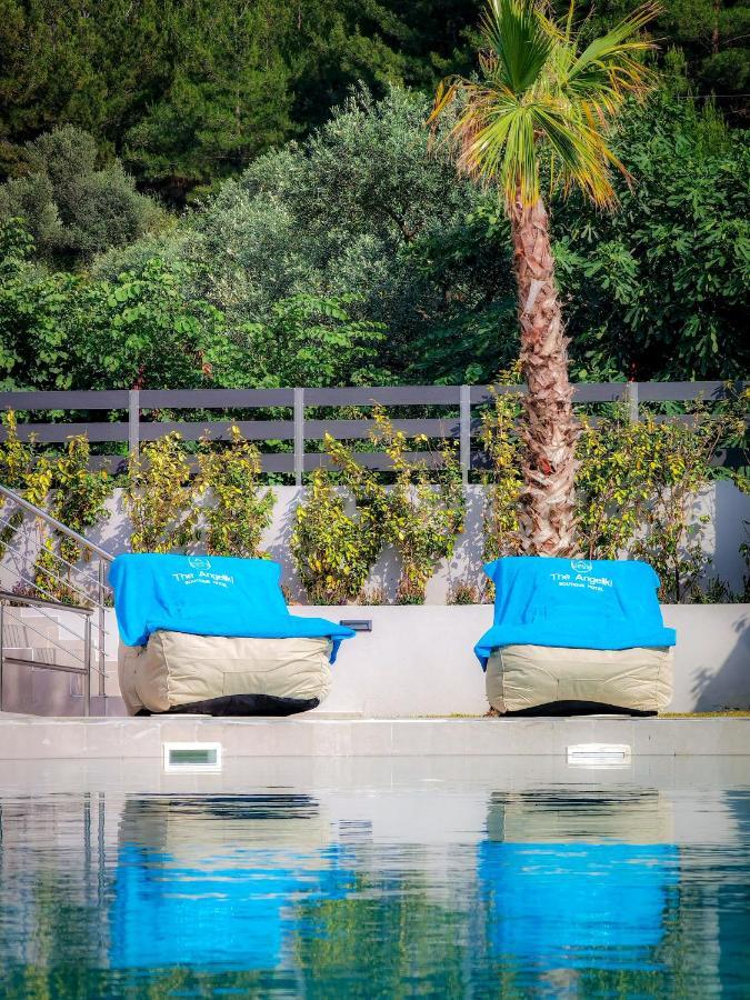 The Angeliki Boutique Hotel Skala Rachoni  ภายนอก รูปภาพ