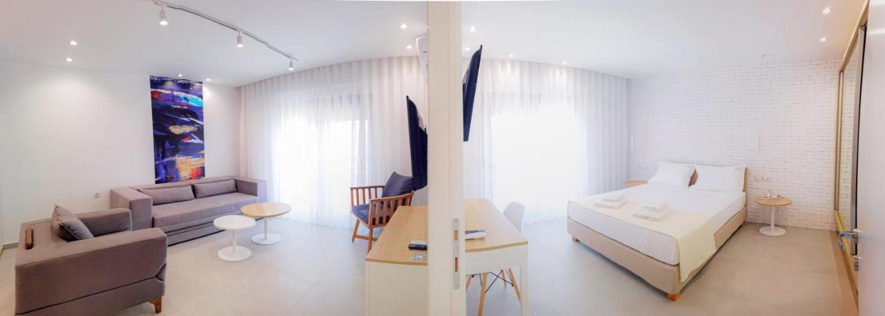 The Angeliki Boutique Hotel Skala Rachoni  ภายนอก รูปภาพ